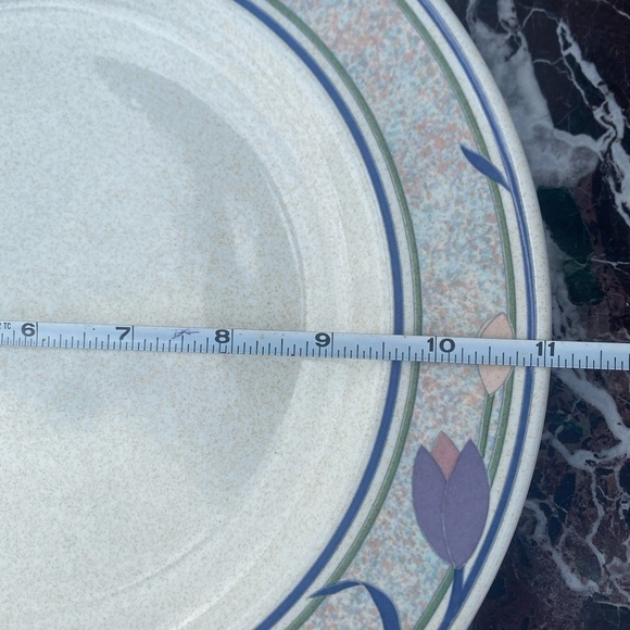 4pc Place Setting MIKASA Intaglio TROPICAL ISLAND CAC45 Dinner, Salad, Cup & Sau - Picture 9 of 13